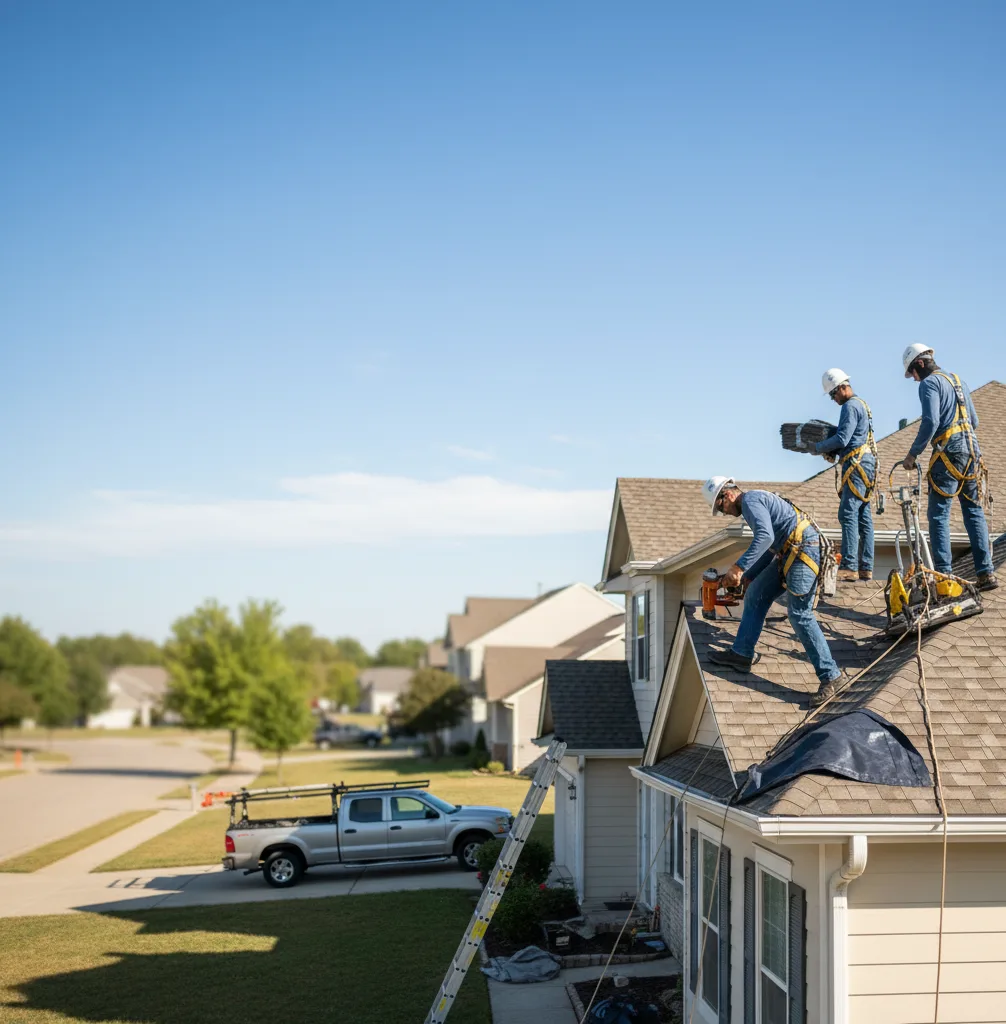 Roof Repair in Lupton